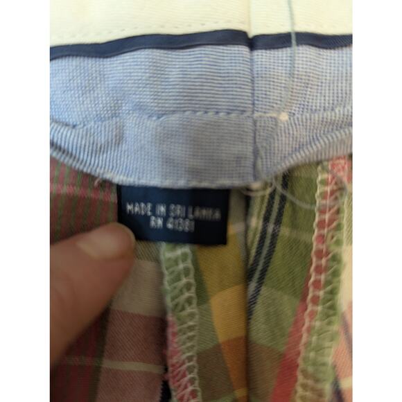 Ralph Lauren Polo- Size 38-  Madras Plaid Shorts Vintage Y2K - Picture 3 of 10